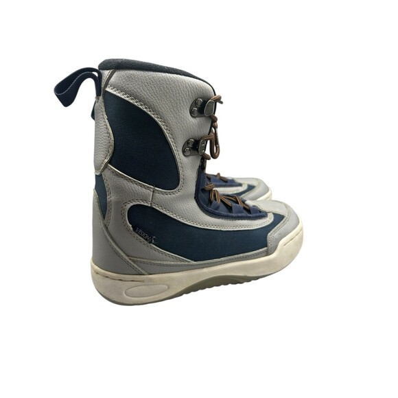 Vision Snowboard Boots Woman’s US 6 Gray & Blue Lace Up Snow Outdoor - Picture 3 of 7